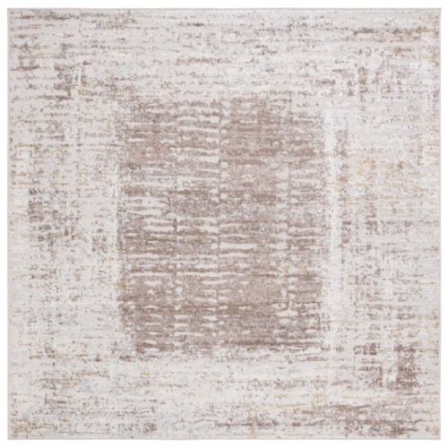 Safavieh PAM344B Palma Beige / Brown grey 6'-7 x 6'-7 square Perspective: front