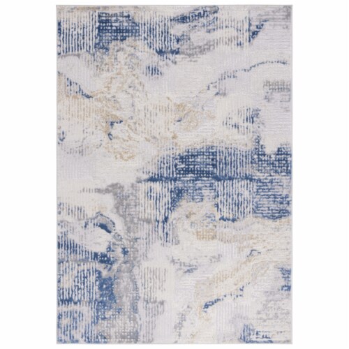 Safavieh PAM350A Palma Beige / Blue brown / charcoal 8' x 10' rectangle Perspective: front