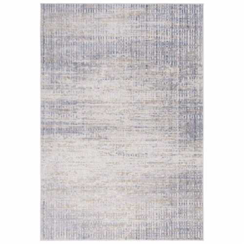 Safavieh PAM356B Palma Beige / Light Blue silver / ivory 4'-5 x 6'-5 Perspective: front