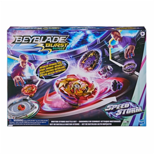 Hasbro Beyblade Burst Surge Speedstorm Motor Strike Battle Set, 1