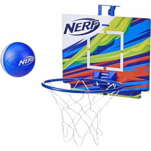 Nerf Classic Mini Foam Basketball and Hoop Nerfoop Perspective: front