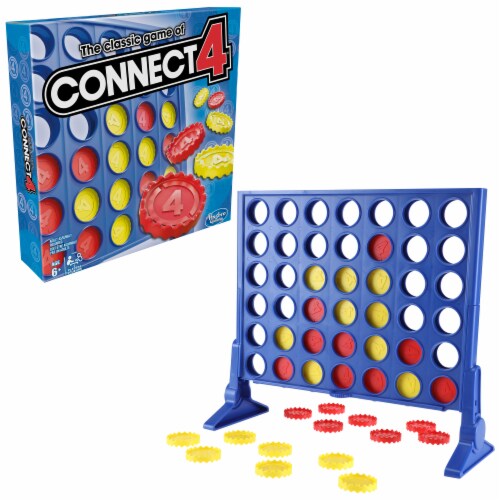 Connect 4 Classic Grid Game Perspective: front