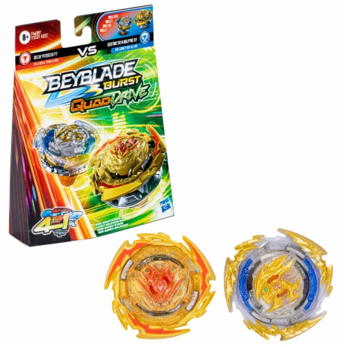 Beyblade Burst QuadDrive Dual Pack Assortment, 4 ct - Kroger