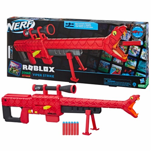 Nerf Roblox Zombie Attack Viper Strike Dart Blaster Perspective: front