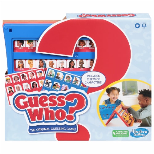 Guess Who?® Board Game Perspective: front