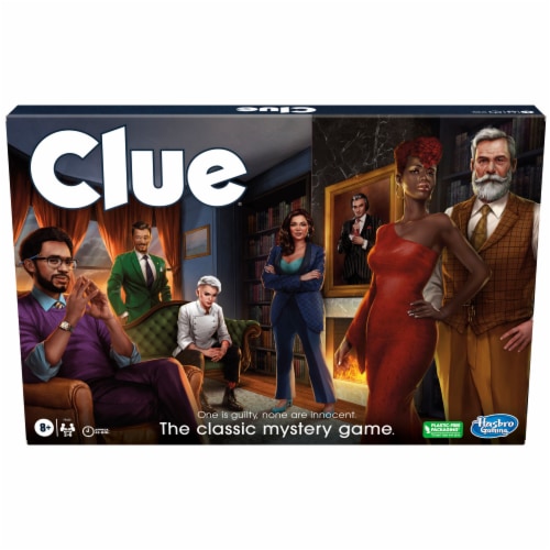 Clue® Classic Refresh Board Game Perspective: front