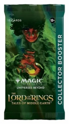Magic: The Gathering Trading Card Game - Lord of the Rings Collector Booster Perspective: front