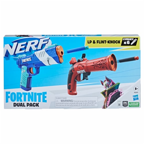 Nerf LP & Flint-Knock Fortnite Dual Pack, 2 ct - Smith's Food and Drug