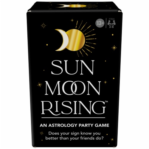 Hasbro Astrology Party Game Sun Moon Rising™ Perspective: front