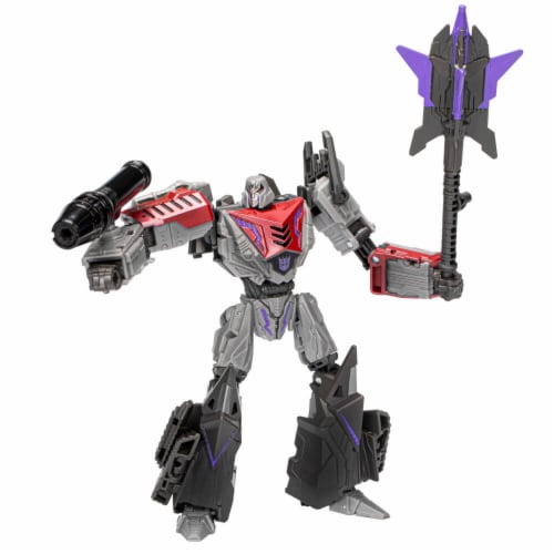 Hasbro F7244 6.5 inch Transformers Studio Series Voyager 04 Gamer Edition Megatron Action Perspective: front