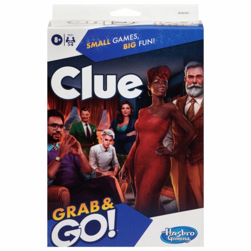 Hasbro Gaming® Clue® Grab & Go® Game Perspective: front