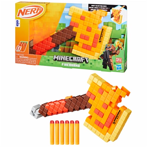 Nerf Minecraft Firebrand Perspective: front