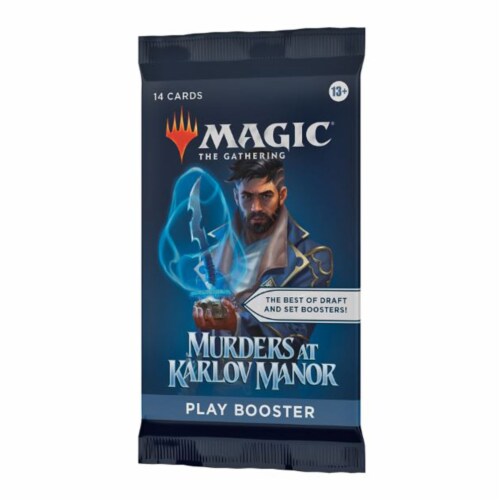 Magic The Gathering Murders at Karlov Manor Play Booster Card Pack Perspective: front