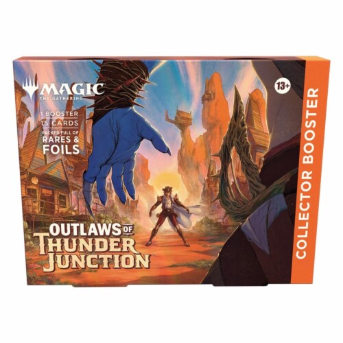 Magic: The Gathering Trading Card Game - Outlaws of Thunder Junction Collector Booster Omega Perspective: front
