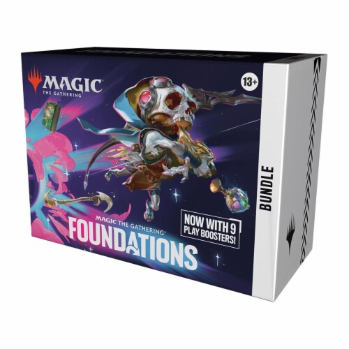 Magic The Gathering Foundations Bundle Box Perspective: front
