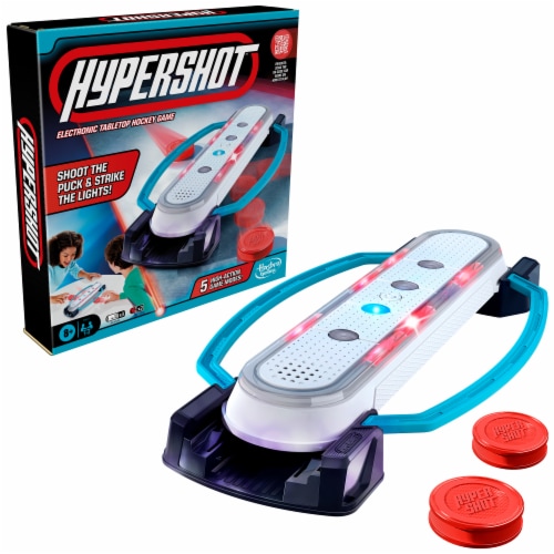 Hasbro Gaming® Hypershot™ Electronic Tabletop Hockey Game Perspective: front