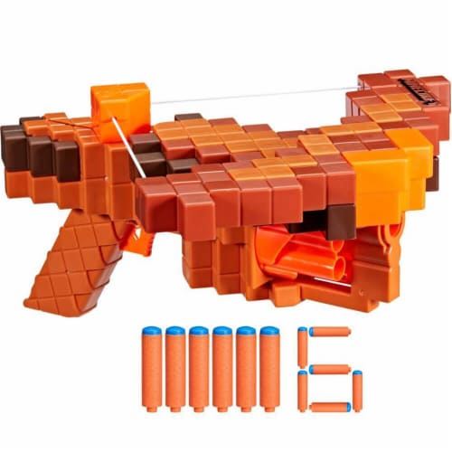 Nerf nerf minecraft pillager s crossbow 1 ct smith s food and drug