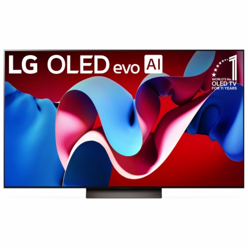 Lg 65" Oled TV Perspective: front