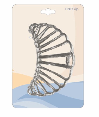 FAF Claw Clip - Silver Perspective: front