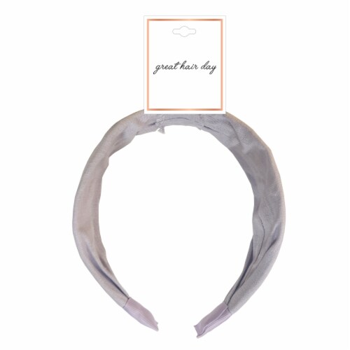 FAF Fabric Headband - Light Purple Perspective: front