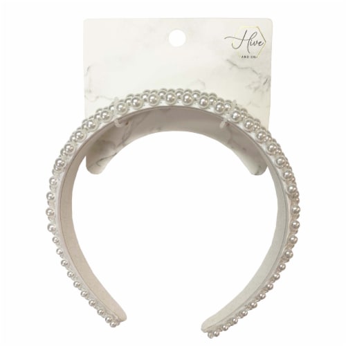 Hive And Co. Pearl Headband Perspective: front