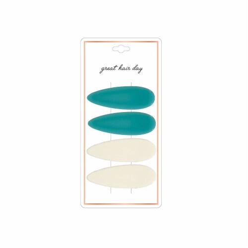 FAF Teal Salon Clips Perspective: front