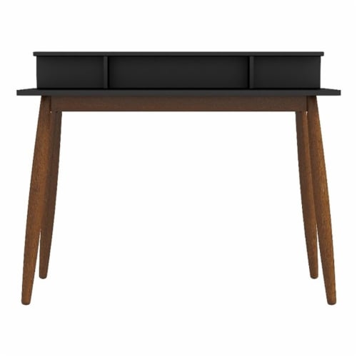 Black mid century discount modern desk