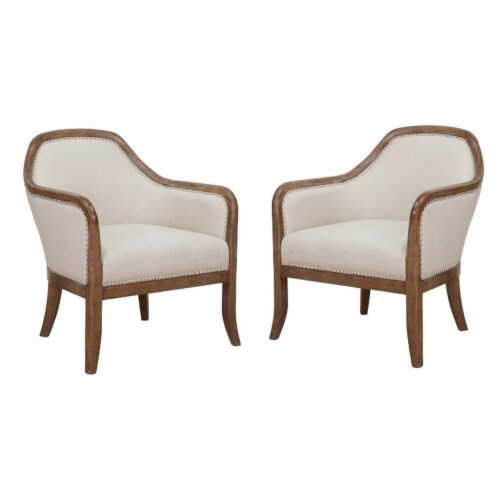 Farmhouse accent chair set of 2 deals