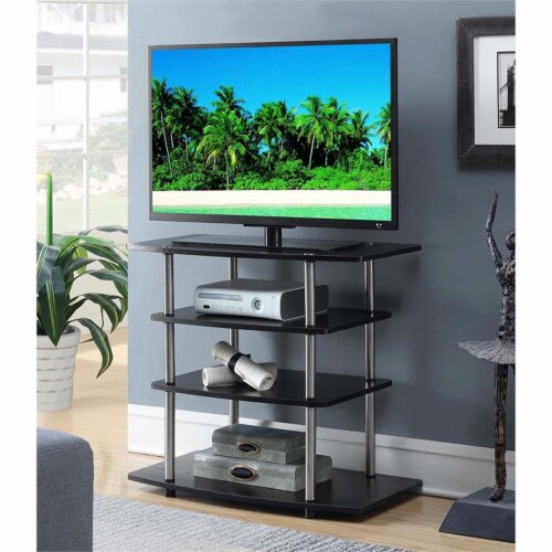 King glass sales tv stand