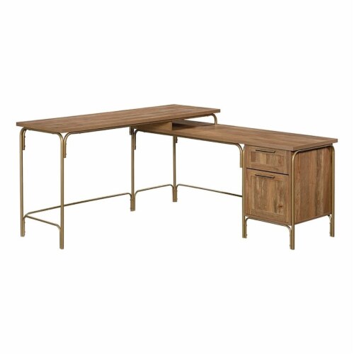 Mango wood l shaped cheap desk