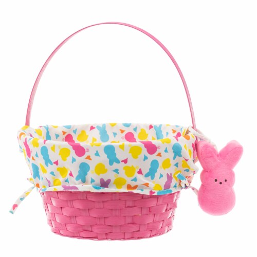 DanDee Pink Easter Basket Perspective: front
