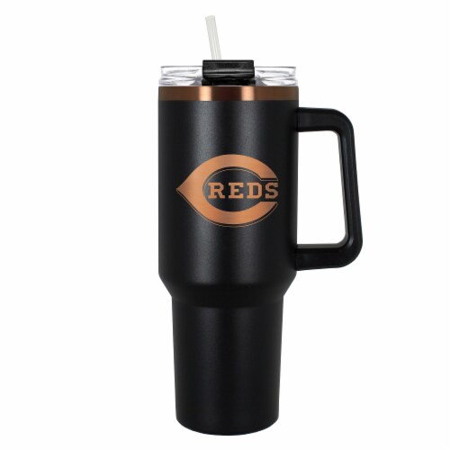 Cincinnati Reds™ MLB Colossus Mug - Black & Copper Perspective: front