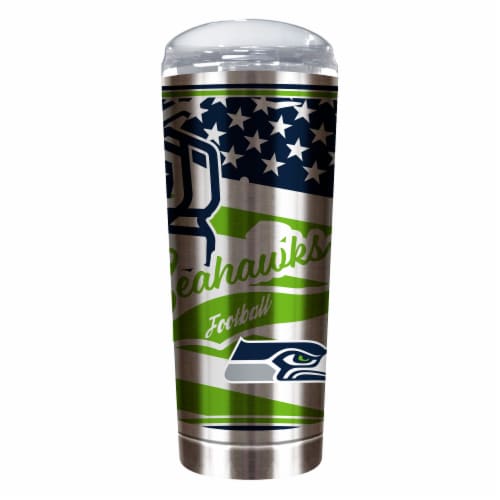 Classic Impressions Seahawks NFL Patriotic Tumbler Perspective: front