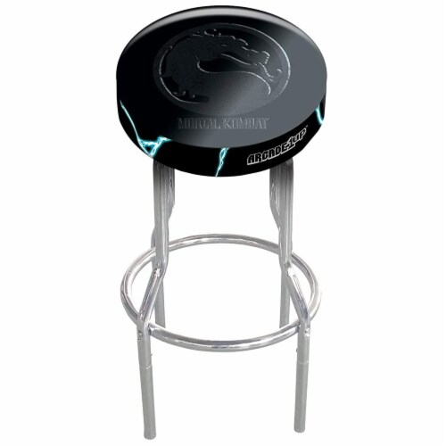 Arcade1Up Midway Mortal Kombat Adjustable Video Game Stool