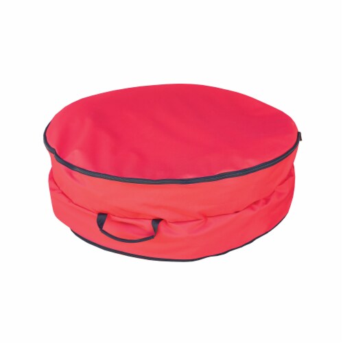 Northlight 2 in 1 Red Zip Up Christmas Garland and Wreath Storage Bag 1 Fry s Food Stores