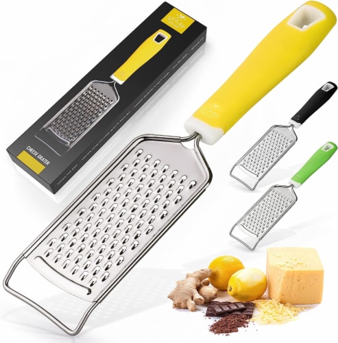 Professional Grade Stainless Steel Zester and Grater