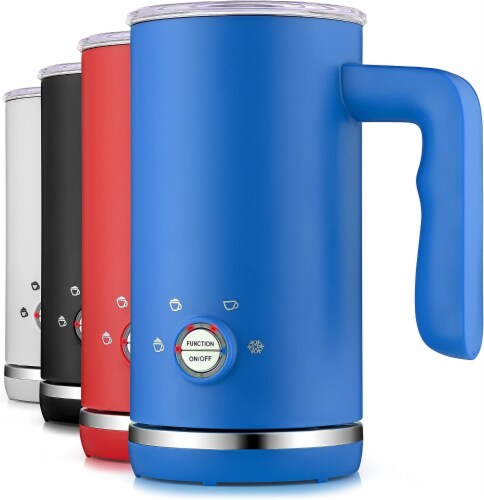 Zulay Kitchen 4 in 1 Automatic Milk Frother For Hot and Cold Milk Blue 1 Pay Less Super Markets