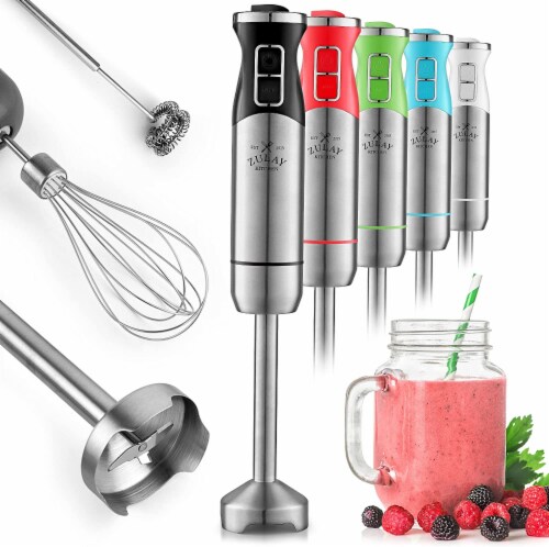 Zulay Kitchen Immersion Hand Blender 500W - Black Perspective: front