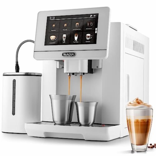 Zulay Magia Automatic Espresso Machine with Grinder - White, 1 - Fred Meyer