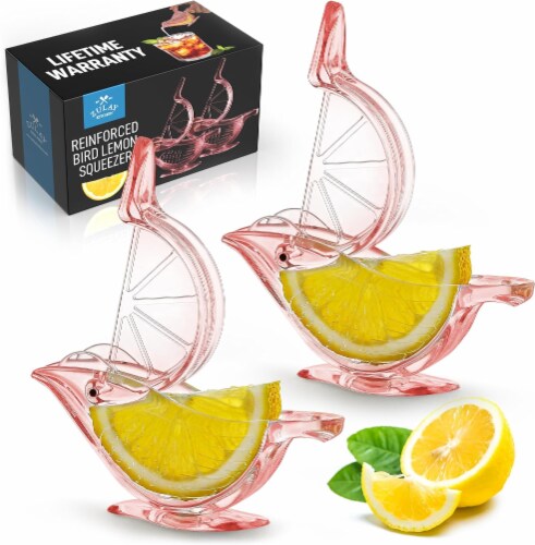 Zulay Kitchen Cute Bird Lemon Slice Squeezer - 2 Pack, 1 - Foods Co. Zulay Kitchen Cute Bird Lemon Slice Squeezer - 2 Pack, 1 - Foods Co.