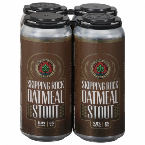 Skipping Rock Oatmeal Stout Perspective: front