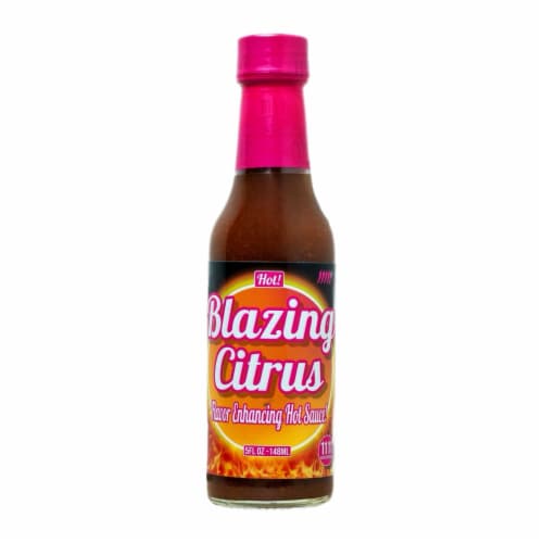 Crown Pacific Fine Foods Eleven Eleven Blazing Citrus Hot Sauce Perspective: front