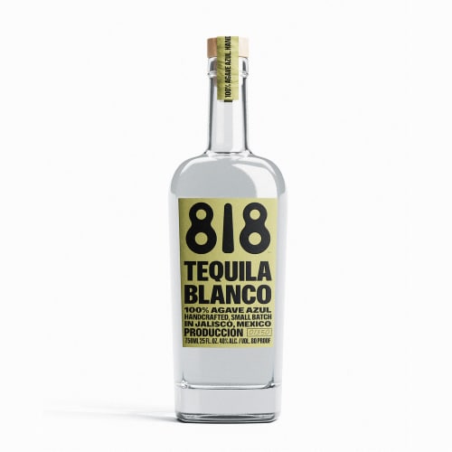 818 Blanco Tequila Perspective: front