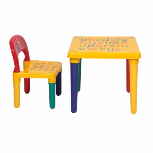 Alphabet table and chair 2025
