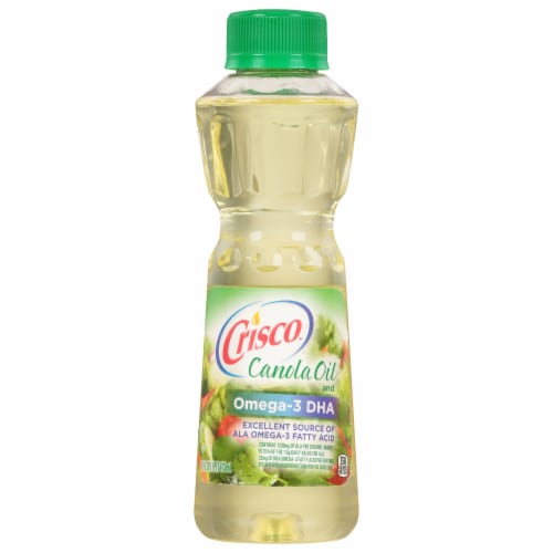 Crisco® Omega-3 Canola Oil Perspective: front