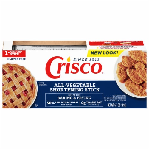 Crisco® Regular Shortening Baking Sticks Perspective: front