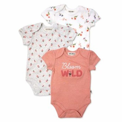 Carter's 5-Pack Baby Girl Pink "Hi"/Bunny Bodysuits 