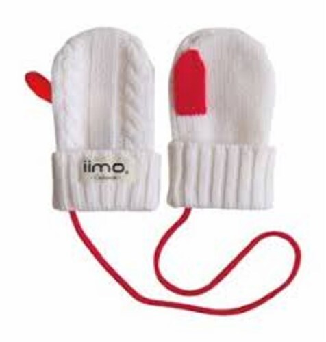 iimo Cashmere Collection (Limited Edition) Glove - White Perspective: front