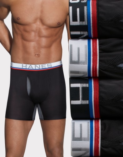 Hanes® Sport X-Temp® Tagless® Boxer Briefs Perspective: front