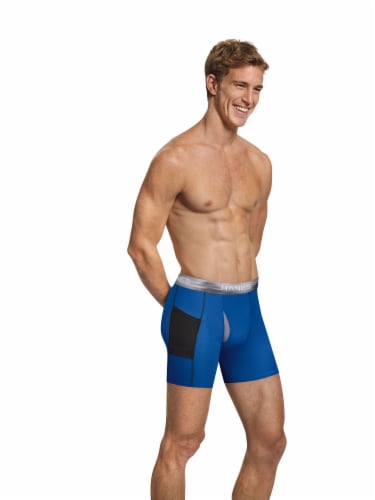Hanes Ultimate X-Temp Boxer Briefs Perspective: front